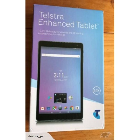 Telstra 10.1 3G/4G Quad Core 16GB Unlocked Android Tablet Black