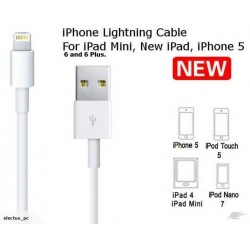 iPhone 5, 5S, 6, 7, 8, 10 USB Cable - ORIGINAL