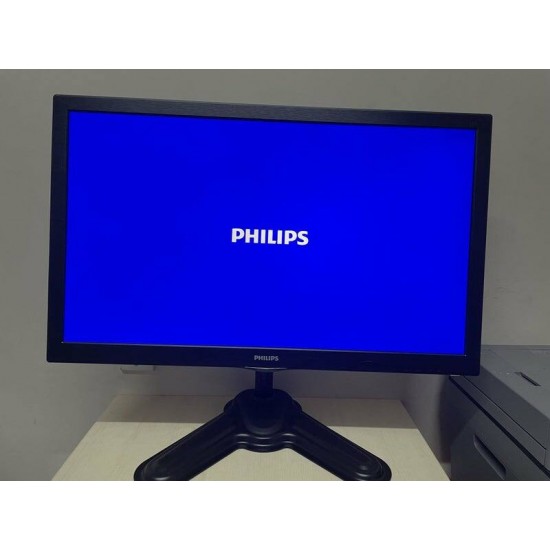 Philips 27" LED Monitor with HDMI, VGA, DVI, USB & Speaker + FREE HDMI CABLE