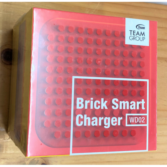 Team 5 Port Brick Smart Fast Charger 4 x USB plus 1 x QC3.0