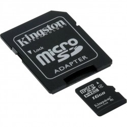 Kingston 16GB microSD Card SDC4/16GB