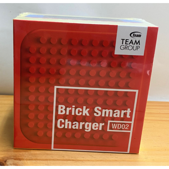 Team 5 Port Brick Smart Fast Charger 4 x USB plus 1 x QC3.0